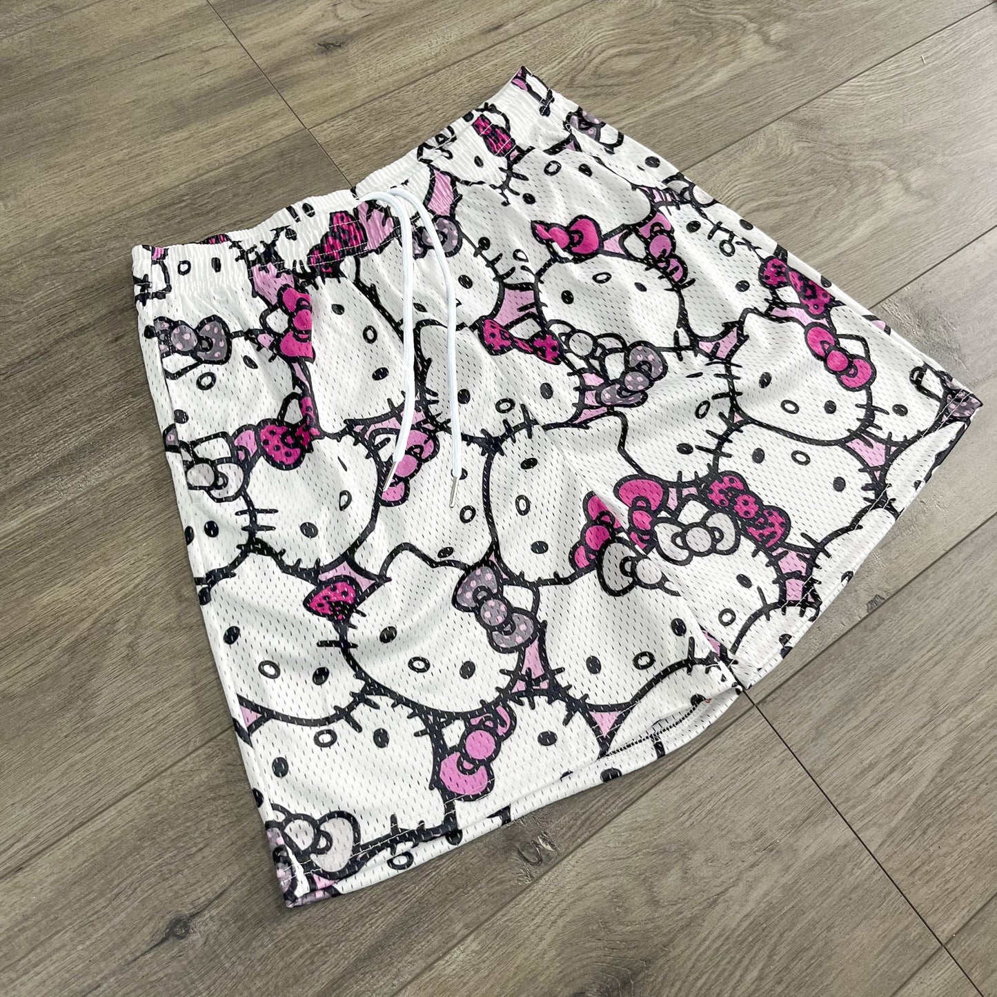 KITTY MESH SHORTS-8693 - RDMCLOTHINGART