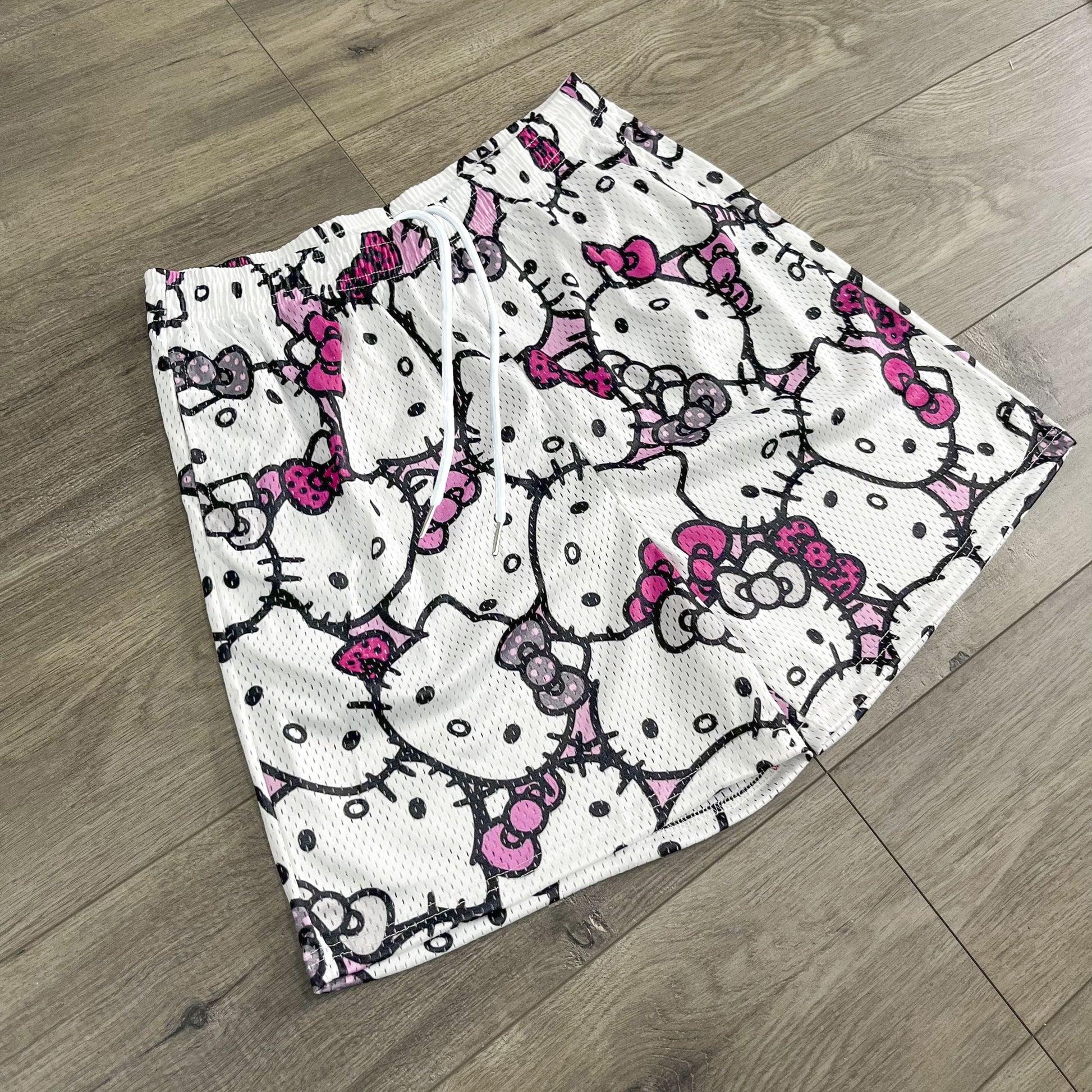 KITTY MESH SHORTS-8693 - RDMCLOTHINGART