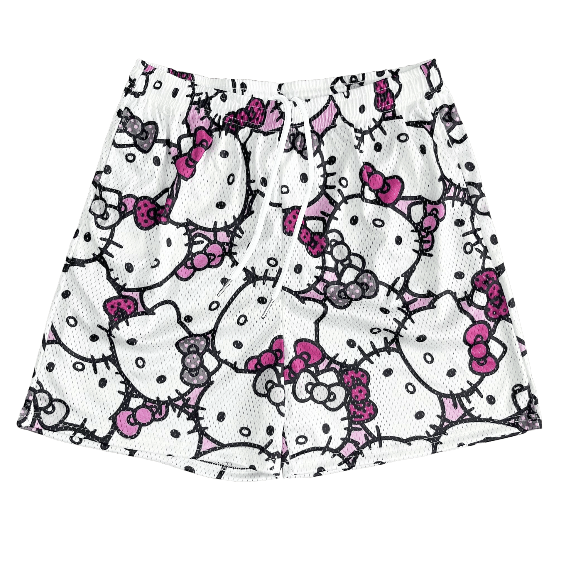 KITTY MESH SHORTS-8693 - RDMCLOTHINGART