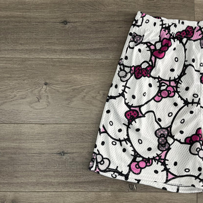 KITTY MESH SHORTS-8693 - RDMCLOTHINGART