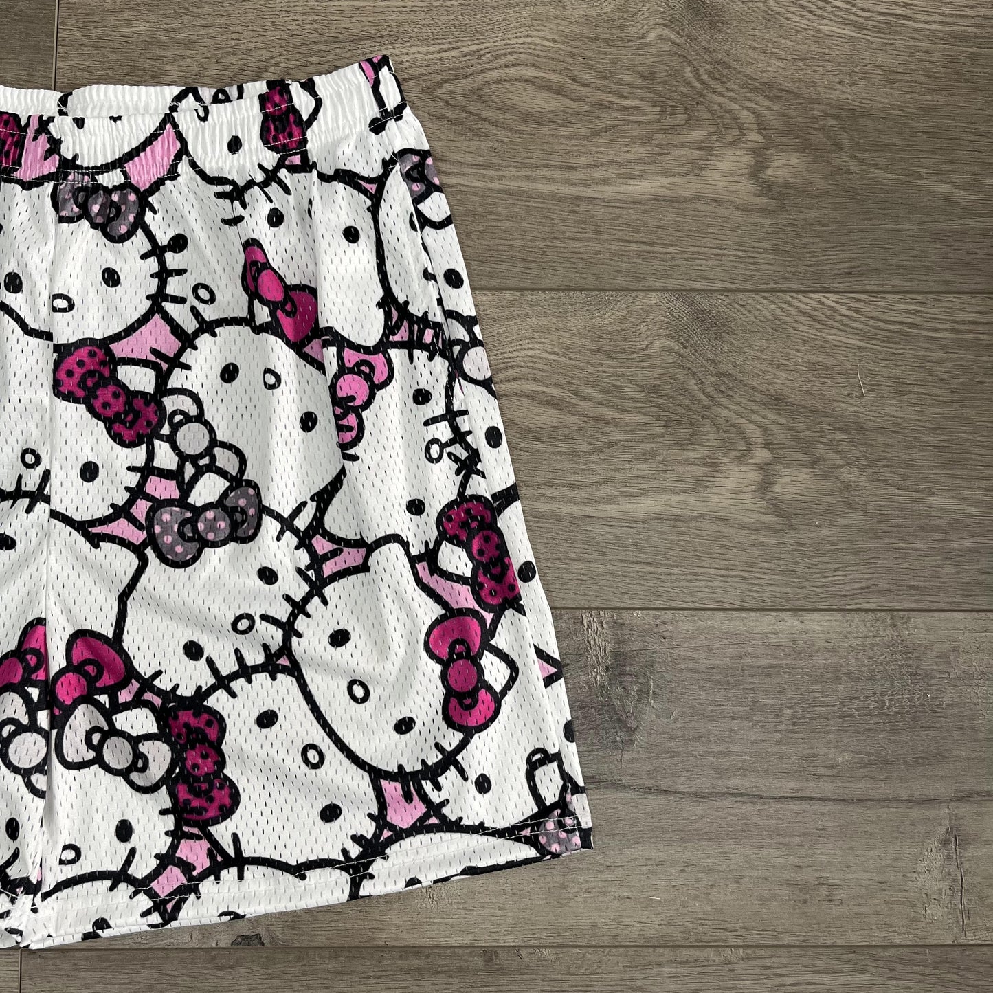 KITTY MESH SHORTS-8693 - RDMCLOTHINGART