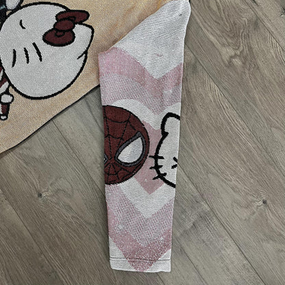 KITTY&SPIDER TAPESTRY HOODIE - RDMCLOTHINGART