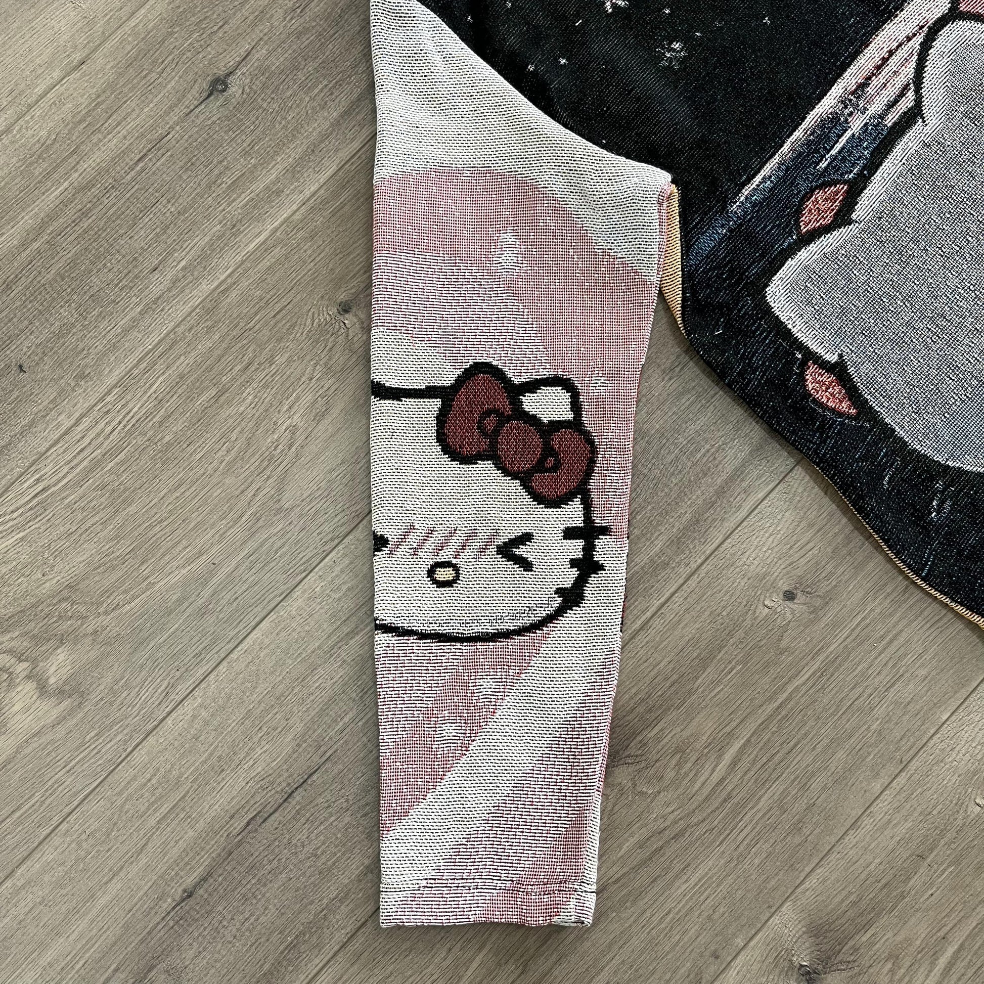 KITTY&SPIDER TAPESTRY HOODIE - RDMCLOTHINGART