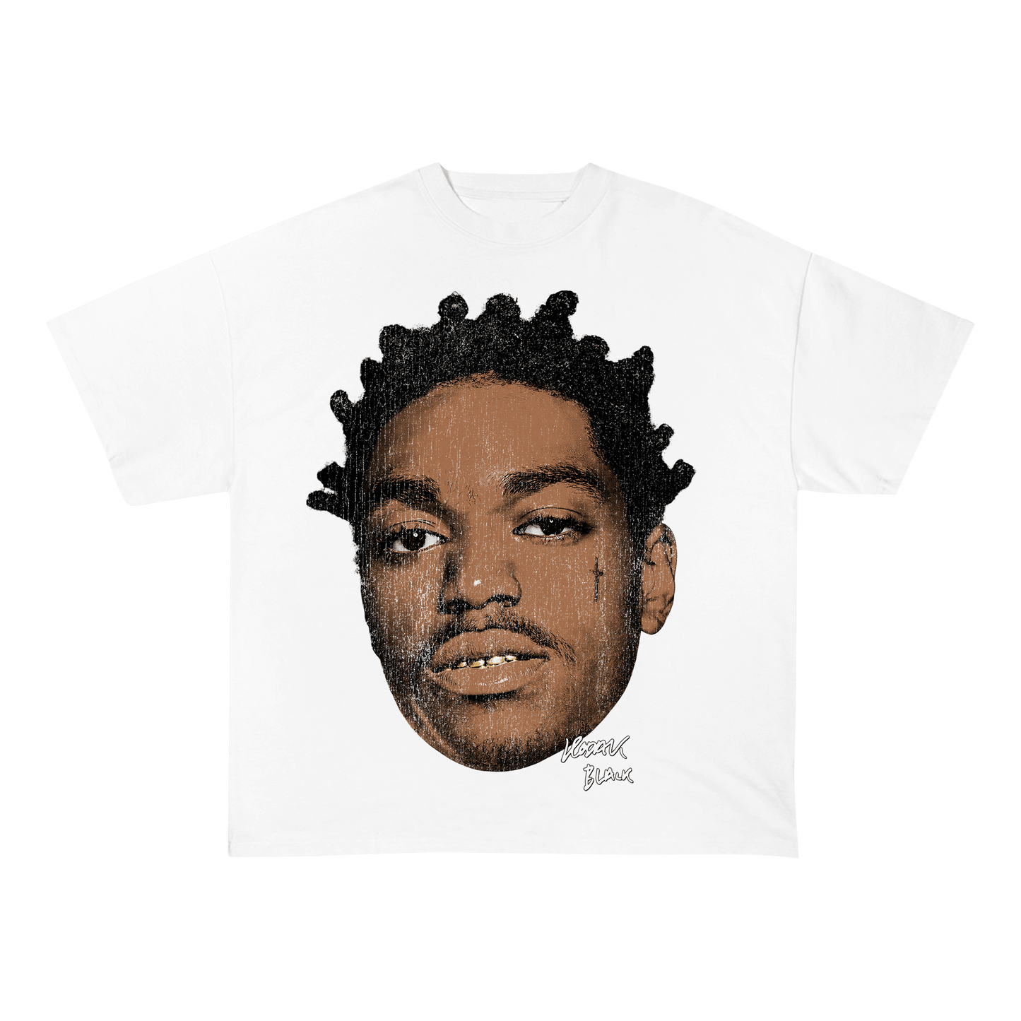 KODAKBLACK HEAVY WEIGHT COTTON TEE-8050 - RDMCLOTHINGART