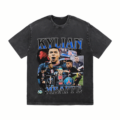RDMCLOTHINGART tapestry hoodie KYLIAN HEAVY WEIGHT COTTON TEE-8964