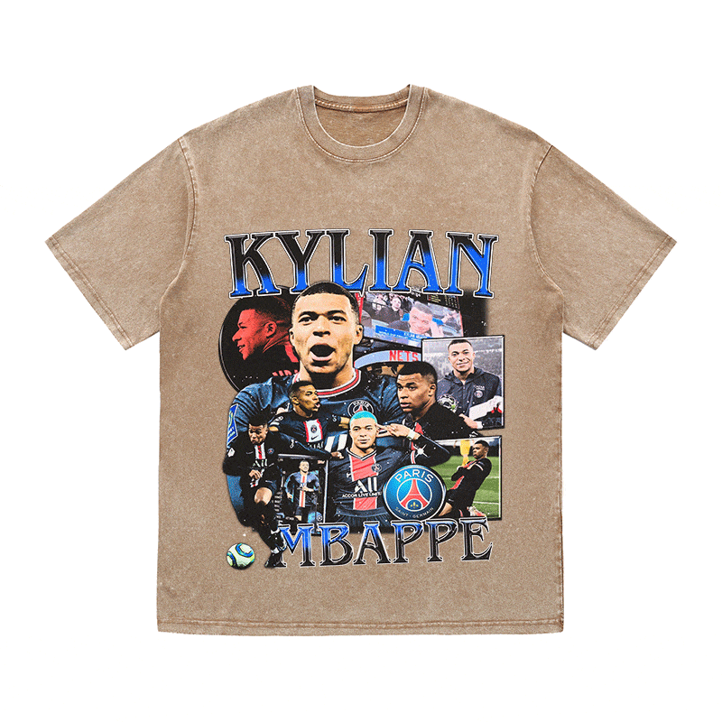 RDMCLOTHINGART tapestry hoodie KYLIAN HEAVY WEIGHT COTTON TEE-8964