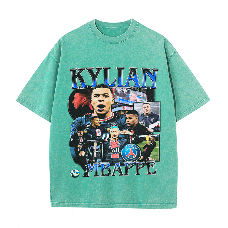 RDMCLOTHINGART tapestry hoodie KYLIAN HEAVY WEIGHT COTTON TEE-8964