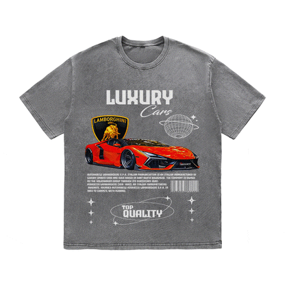 RDMCLOTHINGART tapestry hoodie LAMBORGHINI HEAVY WEIGHT COTTON TEE-9102