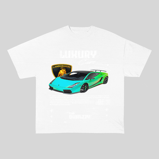 RDMCLOTHINGART tapestry hoodie LAMBORGHINI HEAVY WEIGHT COTTON TEE-9104