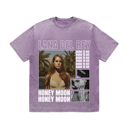 RDMCLOTHINGART tapestry hoodie LANA DEL REY HEAVY WEIGHT COTTON TEE-9005