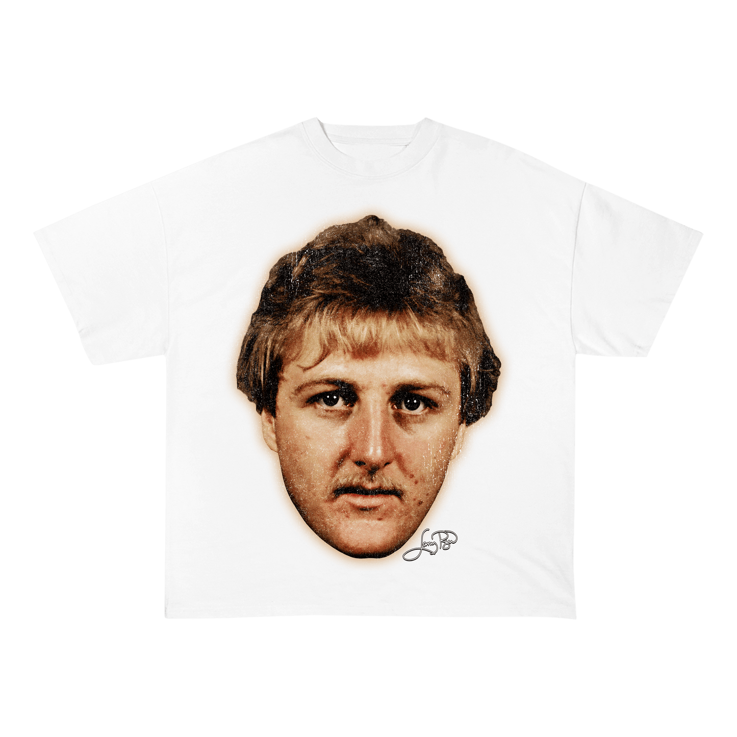 LARRYBIRD HEAVY WEIGHT COTTON TEE-8101 - RDMCLOTHINGART