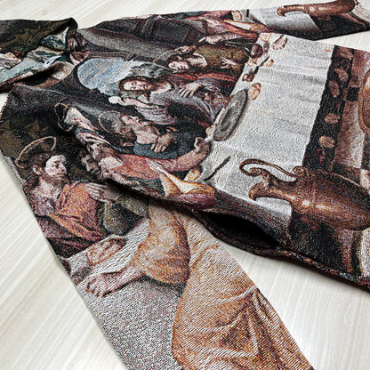 LAST DINNER TAPESTRY HOODIE - RDMCLOTHINGART