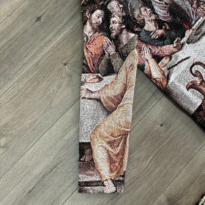 LAST DINNER TAPESTRY HOODIE - RDMCLOTHINGART