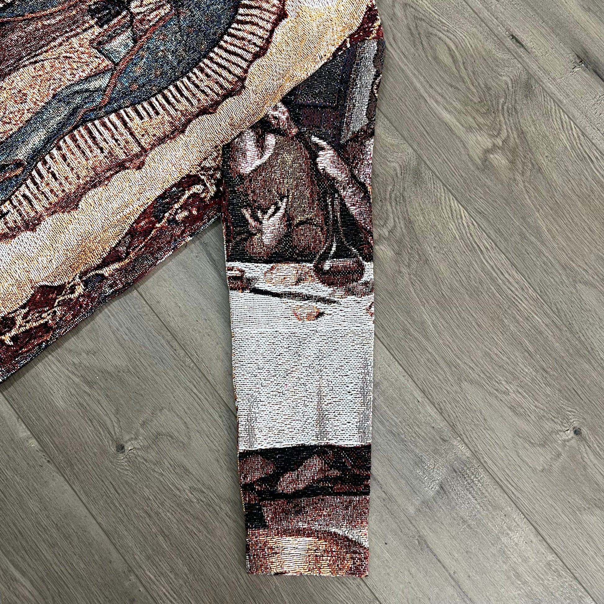 LAST DINNER TAPESTRY HOODIE - RDMCLOTHINGART