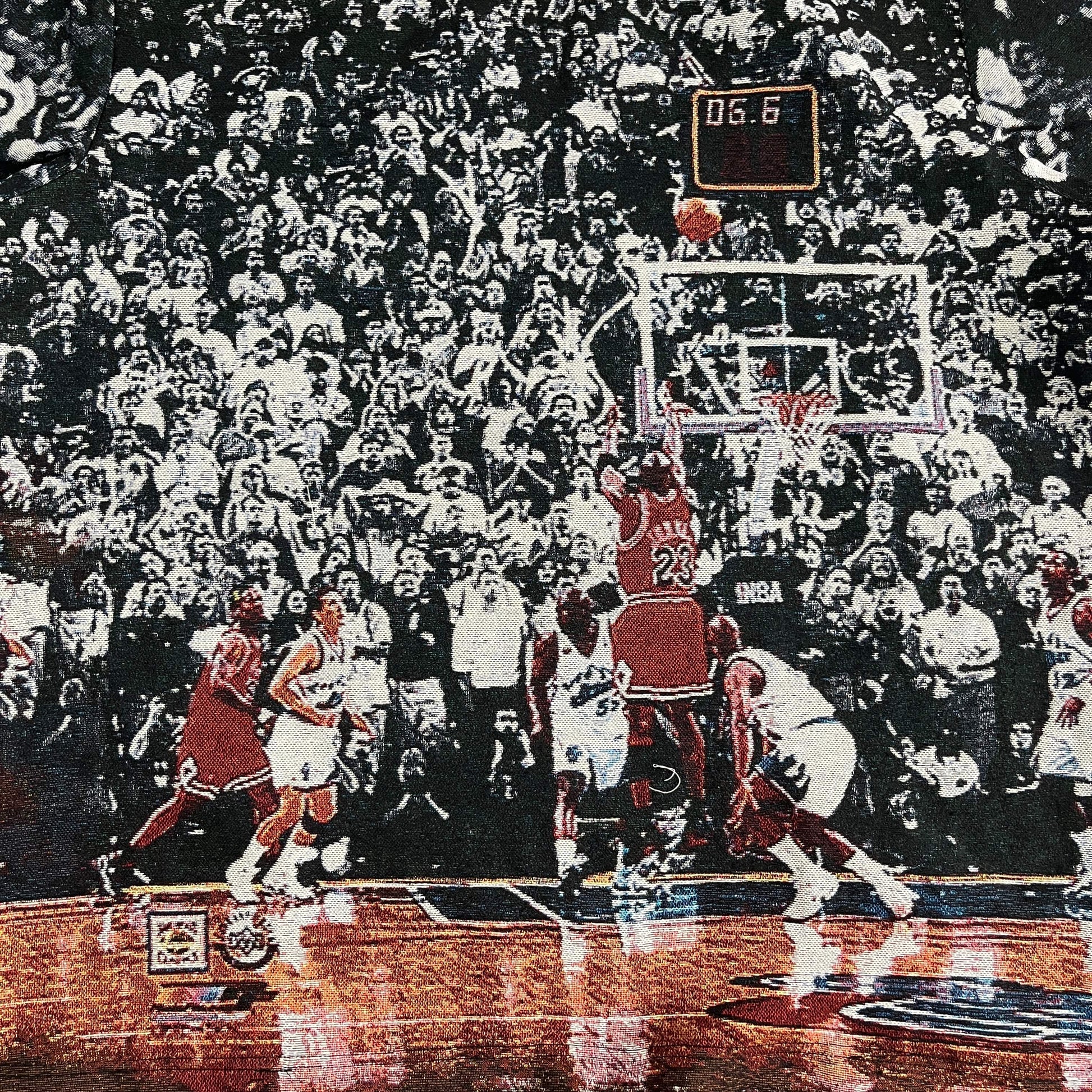 LAST SHOT TAPESTRY HOODIE - RDMCLOTHINGART