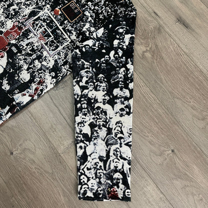 LAST SHOT TAPESTRY HOODIE - RDMCLOTHINGART