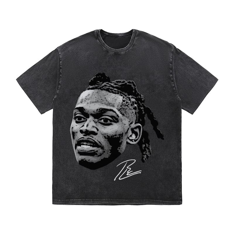 RDMCLOTHINGART tapestry hoodie LEAO HEAVY COTTON TEES-9588