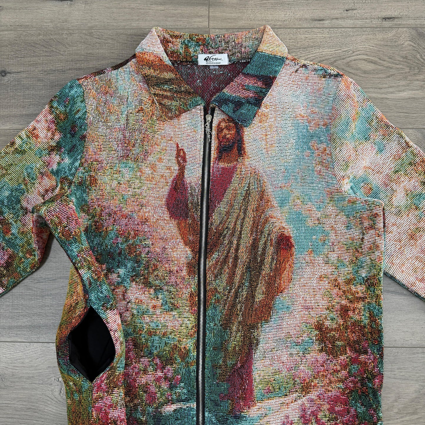 RDMCLOTHINGART tapestry hoodie LIGHT OF GARDEN TAPESTRY JACKET