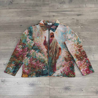 RDMCLOTHINGART tapestry hoodie LIGHT OF GARDEN TAPESTRY JACKET