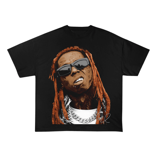 LILWAYNE HEAVY WEIGHT COTTON TEE-8025 - RDMCLOTHINGART