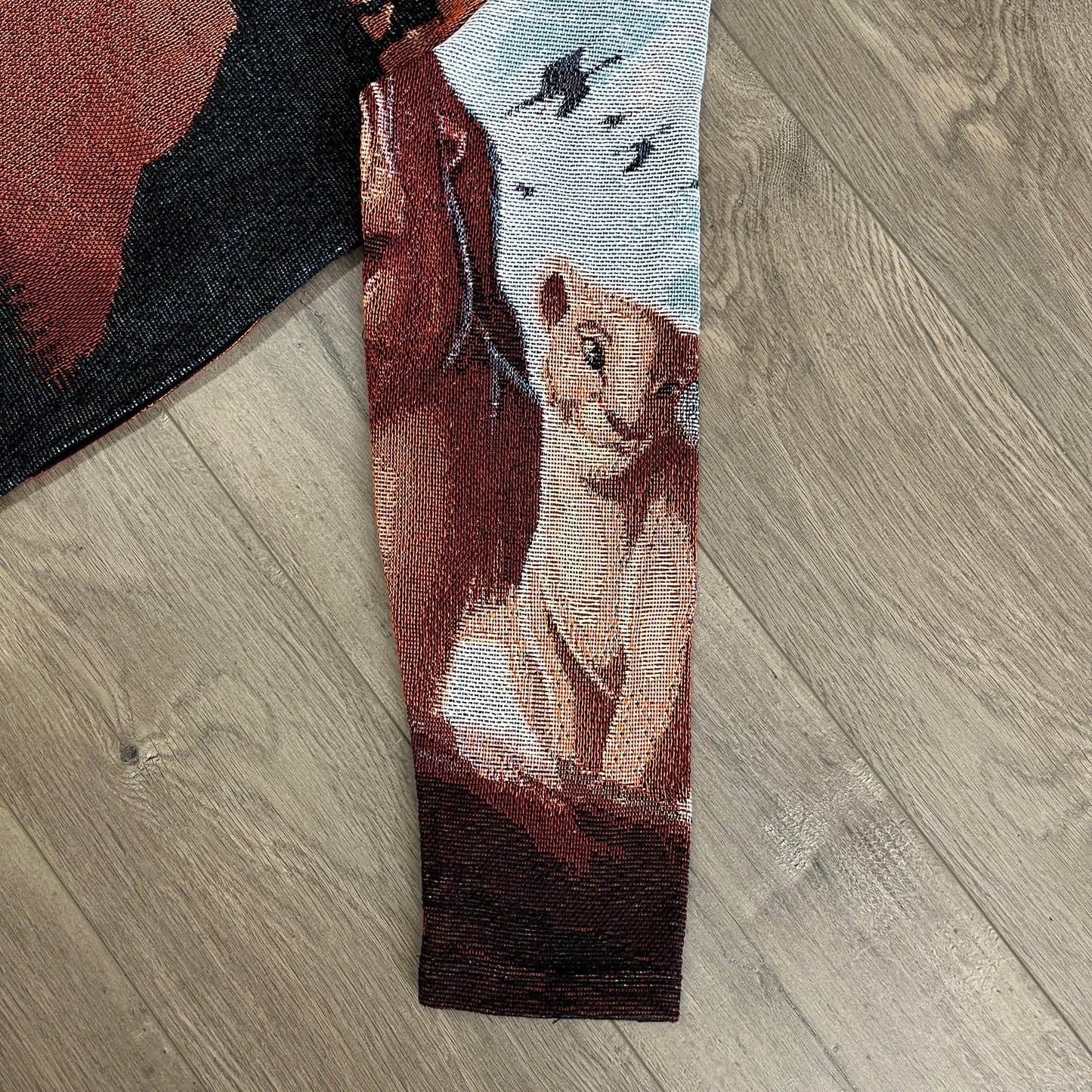 RDMCLOTHINGART tapestry hoodie LION KING TAPESTRY JACKET