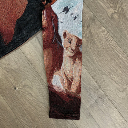 RDMCLOTHINGART tapestry hoodie LION KING TAPESTRY JACKET