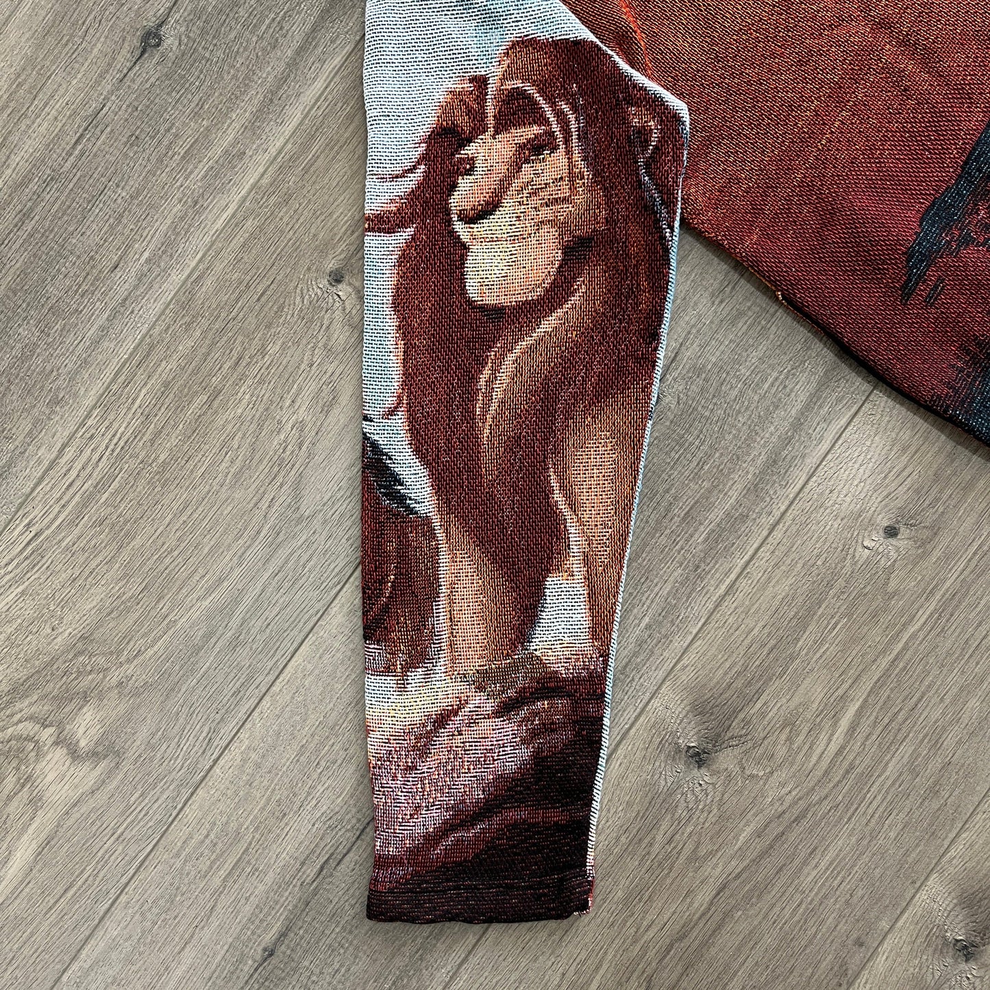 RDMCLOTHINGART tapestry hoodie LION KING TAPESTRY JACKET