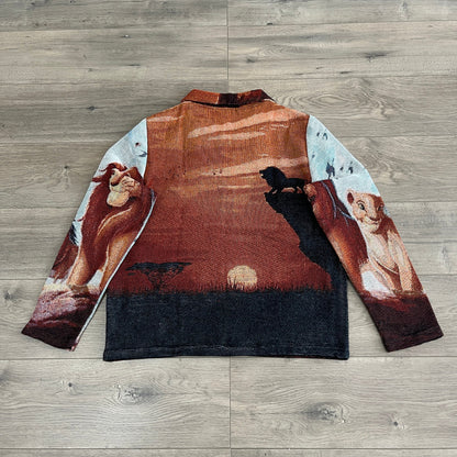 RDMCLOTHINGART tapestry hoodie LION KING TAPESTRY JACKET