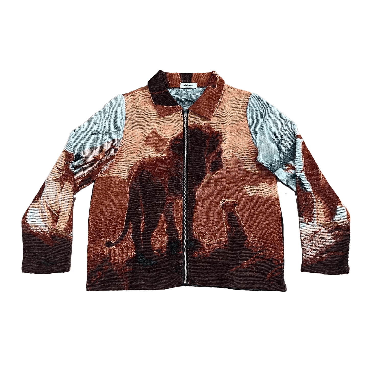 RDMCLOTHINGART tapestry hoodie LION KING TAPESTRY JACKET