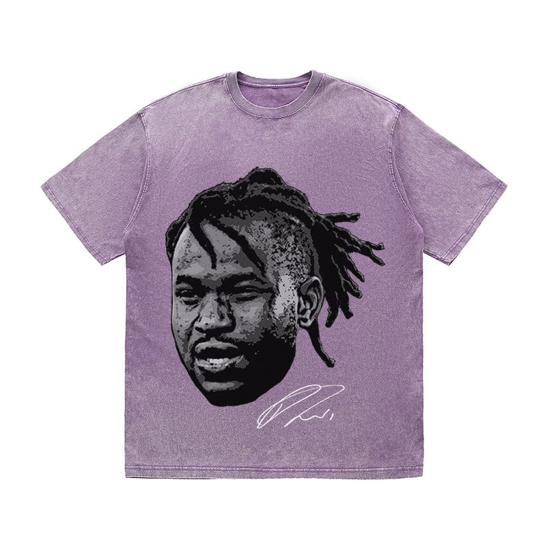 RDMCLOTHINGART tapestry hoodie LOOKMAN HEAVY COTTON TEES-9590