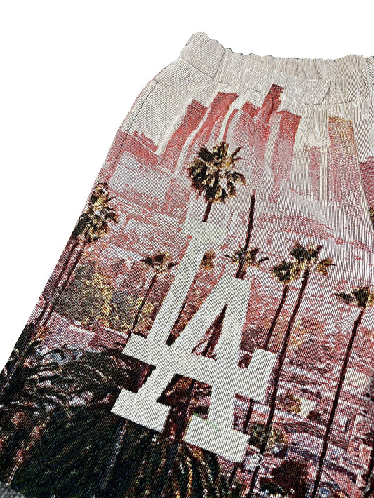 LOS ANGELES TAPESTRY SHORTS - RDMCLOTHINGART