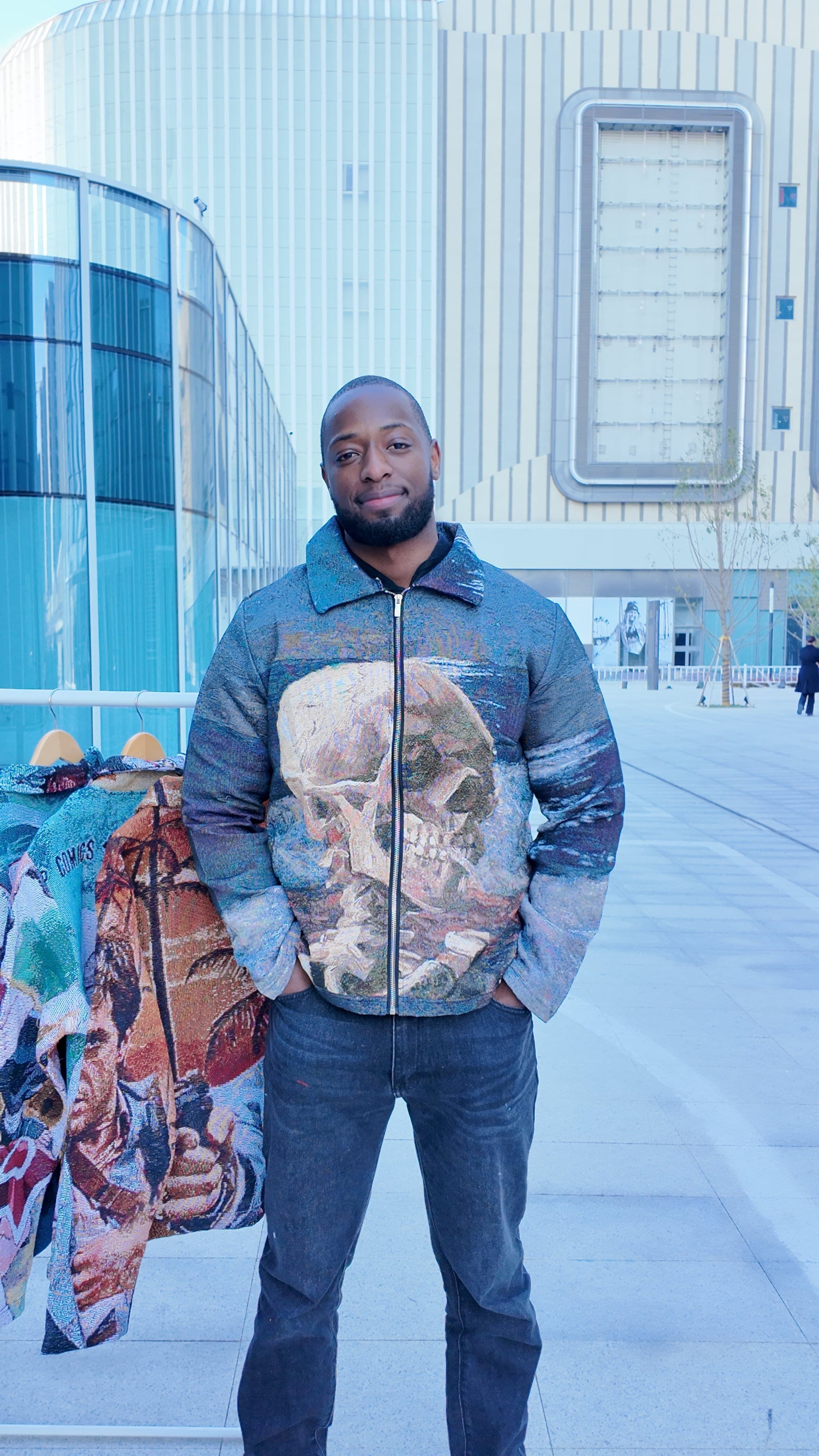 LOVE & DEATH TAPESTRY JACKET - RDMCLOTHINGART