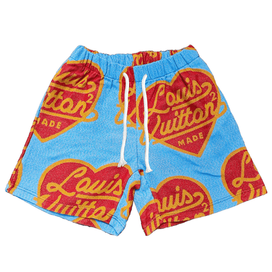 LOVE TAPESTRY SHORTS - RDMCLOTHINGART