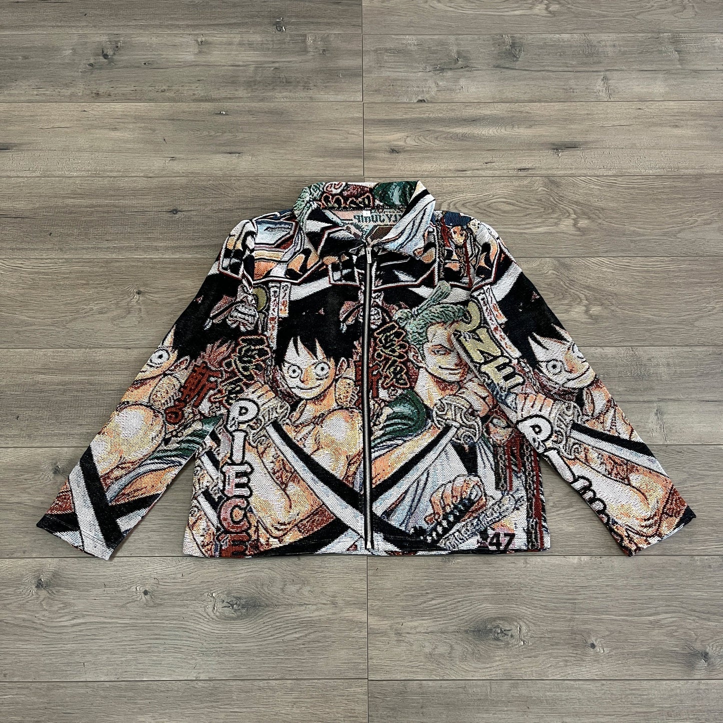 LUFFY&ZORO TAPESTRY JACKET - RDMCLOTHINGART