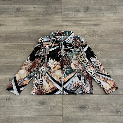 LUFFY&ZORO TAPESTRY JACKET - RDMCLOTHINGART