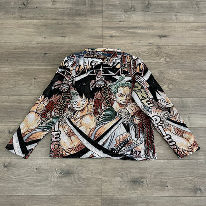 LUFFY&ZORO TAPESTRY JACKET - RDMCLOTHINGART