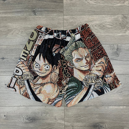 L&Z TAPESTRY SHORTS - RDMCLOTHINGART