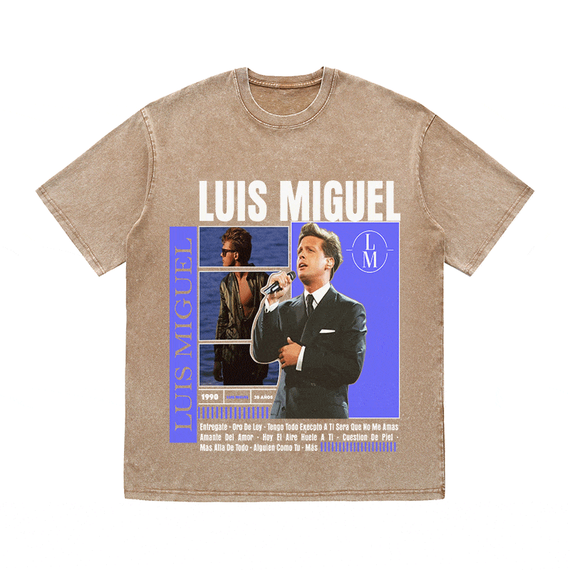 RDMCLOTHINGART tapestry hoodie LUIS MIGUEL HEAVY WEIGHT COTTON TEE-9006