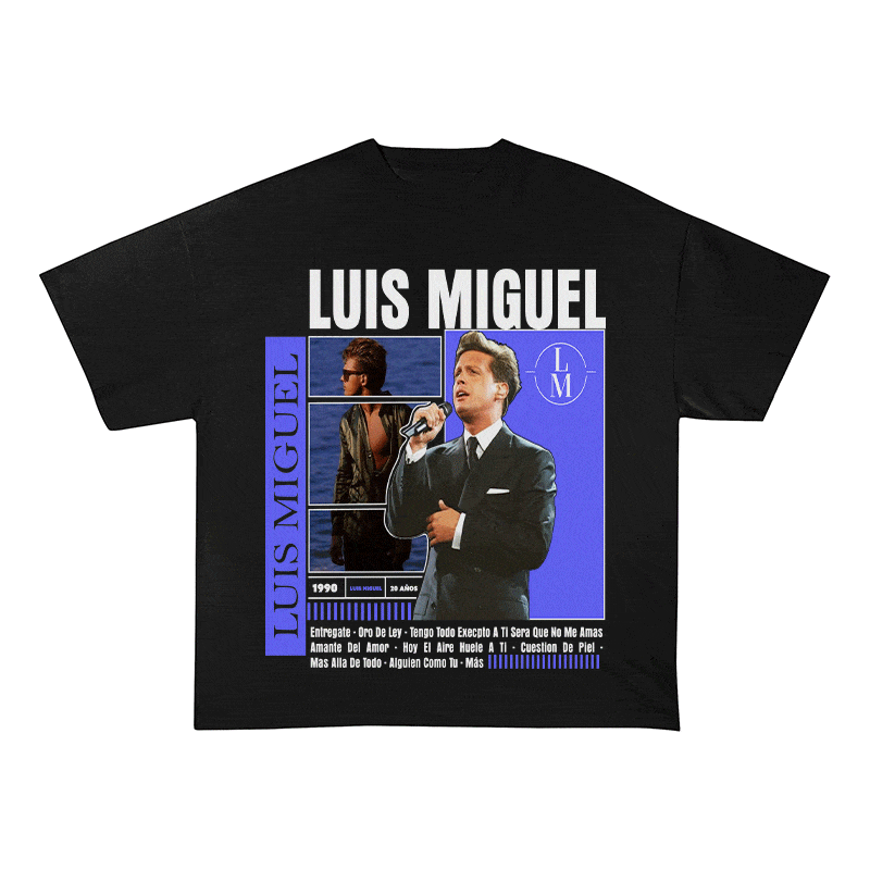 RDMCLOTHINGART tapestry hoodie LUIS MIGUEL HEAVY WEIGHT COTTON TEE-9006