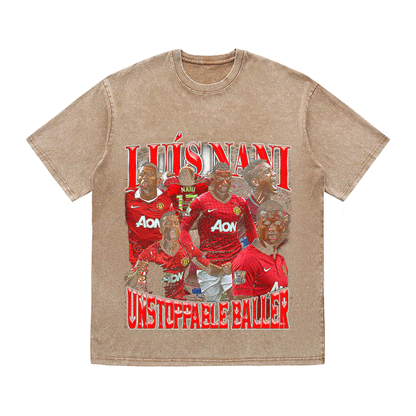 RDMCLOTHINGART tapestry hoodie LUIS NANI HEAVY WEIGHT COTTON TEE-8966