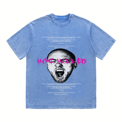 RDMCLOTHINGART tapestry hoodie MAC MILLER HEAVY WEIGHT COTTON TEE-8885