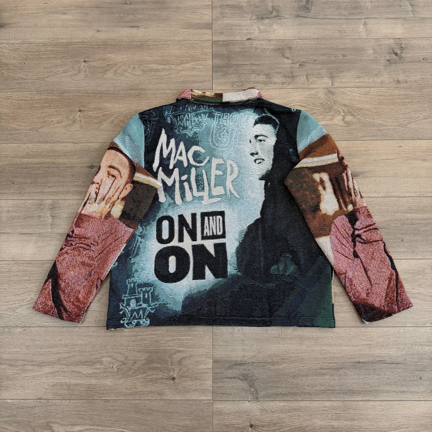 RDMCLOTHINGART tapestry hoodie MAC MILLER V2 TAPESTRY JACKET-98393