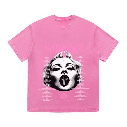 RDMCLOTHINGART tapestry hoodie MADONNA HEAVY WEIGHT COTTON TEE-8938