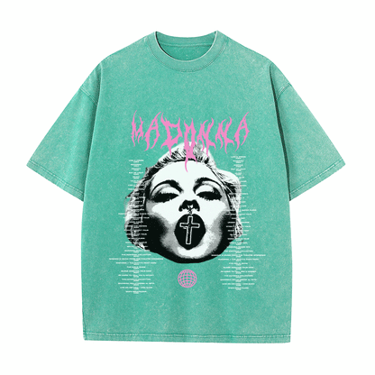 RDMCLOTHINGART tapestry hoodie MADONNA HEAVY WEIGHT COTTON TEE-8938