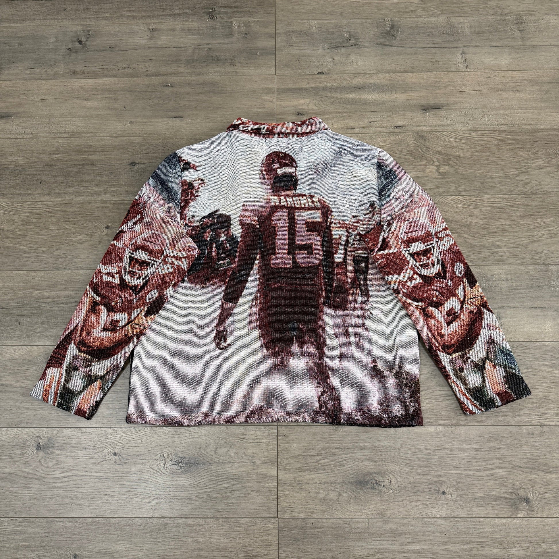 RDMCLOTHINGART tapestry hoodie MAHOMES TAPESTRY JACKET
