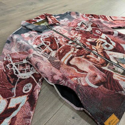 RDMCLOTHINGART tapestry hoodie MAHOMES TAPESTRY JACKET