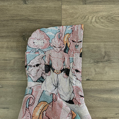 MAJIN BUU TAPESTRY HOODIE - RDMCLOTHINGART