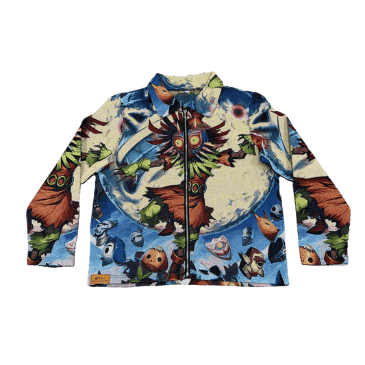 RDMCLOTHINGART tapestry hoodie MAJORA MASK TAPESTRY JACKET