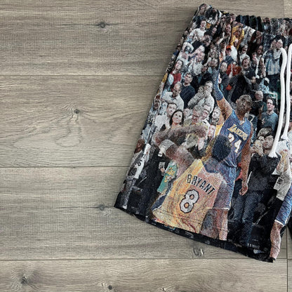 MAMBA 8 TAPESTRY SHORTS - RDMCLOTHINGART