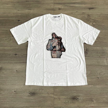 MAMBA HEAVY WEIGHT PATCH TEE-8298 - RDMCLOTHINGART